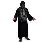 Disguise 74296L Reaper Hooded Print Robe Child Costume, Small (4-6). Fixed Price $14.65.