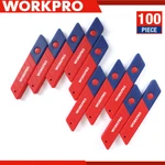 Workpro 100PC 18MM Snap-off Replacement Blades SK5 Steel For Utility Knife. Fixed Price $22.99.
