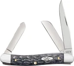 Case Cutlery Stockman Gray Pocket Knife Carbon Steel Blades - 58413. Fixed Price $85.99.