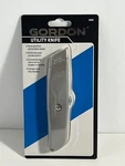 Gordon Utility Knife # 3359. Position Recractable, Solid Fie Cast W/ 2 Blades.. Fixed Price $7.00.