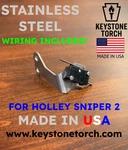 For Holley Sniper 2 Microswitch Kit TH400 Stainless Steel Kickdown Trigger. Fixed Price $36.99.