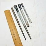 Vintage Lot Of 4-PIECE Dasco Pro Tools Pin Punch Line Up & Cold Chisel Set. Fixed Price $19.95.