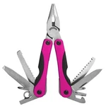 Multi-tool With 14 Stainless Steel Tools, Aluminum Body, Pink. Fixed Price $24.99.