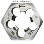 Irwin 6702 Hcs Hex Die 1/8 - 27 Npt, 1" Across. Fixed Price $11.93.