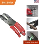 Multi-cut Heavy-duty Industrial Cutter With 3 Replaceable Blades And Safety Lock. Fixed Price $89.99.