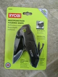 Ryobi Multifunction Folding Knife Stainless Steel Blade Package & Bottle Opener. Fixed Price $24.99.