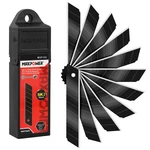 Maxpower 50 Pack Utility Knife BLADES-18 Mm Snap Off Pcs, Black. Fixed Price $26.49.