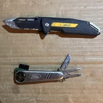 Dewalt Pocket Knife & Players Gear 4 In 1 Golf Multi Tool Ford Logo Lot Of 2. Fixed Price $31.50.