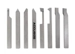 1/4'' Hss Bit Set 8 Pc Pre-ground Lathe Turning Tools Metal Shop. Fixed Price $121.99.