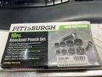 New-pittsburgh 10PC. Knockout Punch Set 60575 (ECP019329). Fixed Price $36.99.
