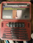 Grip Piece Interchangeable Pin Punch Set Steel Black Model 61064. Fixed Price $20.89.