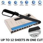 Paper Cutter A4 Trimmer 12 Length Sheet Capacity For Home & Office. Fixed Price $20.98.