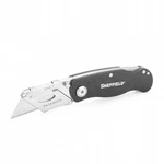 Sheffield Ultimate Utility Folder 2.5IN Blade Black Aluminum. Fixed Price $17.99.