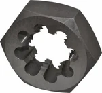 1-3/4 5 Unc Thread, 3-1/8" Hex Rethreading Die, Carbon Steel, 1" Thick. Fixed Price $182.01.