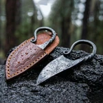 Handmade Viking Carbon Steel Small Fixed Blade Knife Outdoor Utility Tool. Fixed Price $6.90.