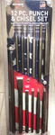 Mayhew Pro Tools 61040, 12PC Pin Punch & Chisel Set, Made Usa. Fixed Price $88.34.