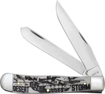 Case Cutlery Desert Storm Pocket Knife Steel Blades Natural Handle - 50953. Fixed Price $80.61.
