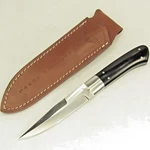 Paragon Seki-city Japan Fixed Blade Boot Knife Asheville Steel Leather Nr/mn. Fixed Price $190.00.