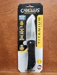 Camillus Dominator Titanium Bonded Folding Knife 19396 New Open Container. Fixed Price $18.99.