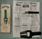 Vtg C. S. Osborne Tools Arch Punch No. 149 (1 3/8) & Belt 147 (2A). Fixed Price $99.99.