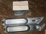 2 Vintage Kutto Retractable Utility Razor Knives By Modern Spec. Co. & 7 Blades. Fixed Price $11.99.