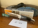 Buck Knife 119 - (1995) "factory Experiment" Of 625 Cracks *nos*. Fixed Price $219.42.