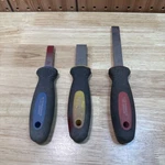 Astro Pneumatic Blade Edged Scraper Set Three 3 Soft Grip Handle. Fixed Price $12.99.