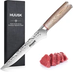 Huusk Knives From Japan, 6.5-INCH Boning For Meat Cutting, Inches, Silver. Fixed Price $47.91.