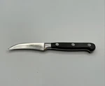 Vintage 3" Curved Blade Due Buoi Knife - Two Bullocks Inox Italy. Fixed Price $59.95.