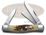 Case Xx Knives Medium Stockman Jigged Amber Bone Carbon Steel Pocket Knife 00079. Fixed Price $79.99.