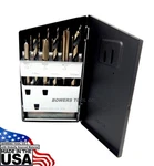 Norseman 18PC Metric Dill & Tap Set Spiral Point W Index Made Usa SP-18TDM. Fixed Price $149.47.