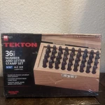 Tekton 36 Piece 5/32 Number And Letter Set Wood Stamp/leather. Fixed Price $24.95.