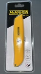 Mcmahon Retractable Utility Knife Box Cutter 3 Blades High Visibility Yellow. Fixed Price $6.99.