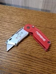 Norske Folding Retractable Dual Blade Utility Knife, Pocket Clip. Fixed Price $15.00.