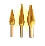 3PC Titanium Step Bit Uni Set Neiko Tools Usa Hss. Fixed Price $19.99.