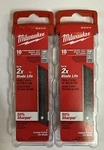 Milwaukee 48-22-9118 Precision Pro 18MM Snap Break Away Razor Blades Lot Of 20. Fixed Price $17.77.