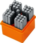 37PC Number And Letter Punch Set Hardened Steel Metal Die Jewelers W/case. Fixed Price $15.99.