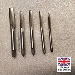5PCS Hss Machine Screw Thread Metric Plug Tap 3MM 4MM 5MM 6MM 8MM M3-M8 Set Kit. Fixed Price $8.72.