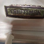 Craftsman Craftedge Stainless Steel Knife & Fork Set W/ Wood Handles, Case. Fixed Price $60.00.