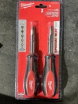 Milwaukee 11-IN-1 Multi-bit Driver With Torx 2-PACK (48-22-2761A). Fixed Price $26.99.