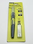 New Ryobi Quick Change Hobby Knife, Precision Double Honed Blade For Precise Cut. Fixed Price $12.99.