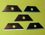 Mini Blades 5-PACK Single-hole Small Utility Knife Shank Replacement 1-1/8". Fixed Price $10.00.