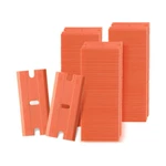 Workpro 200PC Double Edged Scraper Blade Plastic Razor Sticker Removal Set. Fixed Price $18.99.