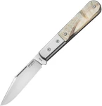 Lionsteel Barlow Shuffler Ram's Horn Folding Knife M390. Fixed Price $180.16.