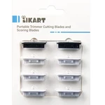 Likart 8 Pack Portable Trimmer Cutting Blades,compatible Regular, White+black. Fixed Price $21.64.