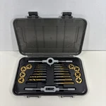 Mibro 301360 Tap Die And Drill Sae Set, 25 Pieces Missing. Fixed Price $14.95.