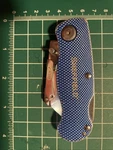 Sheffield Blue Lock Back Folding Utility Knife & Blade. Fixed Price $6.97.