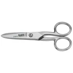 Klein Tools 2100-5 Electrician Scissors For Heavy-duty Cutting 5-1/4-INCH. Fixed Price $29.91.