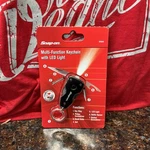New Snap-on Black Multi-function Keychain W/light Knife Screwdriver 870545(LOOK). Fixed Price $34.99.