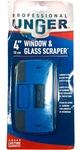 Professional Unger 4" Window & Glass Scraper With Safety Guard 970260. Fixed Price $11.75.